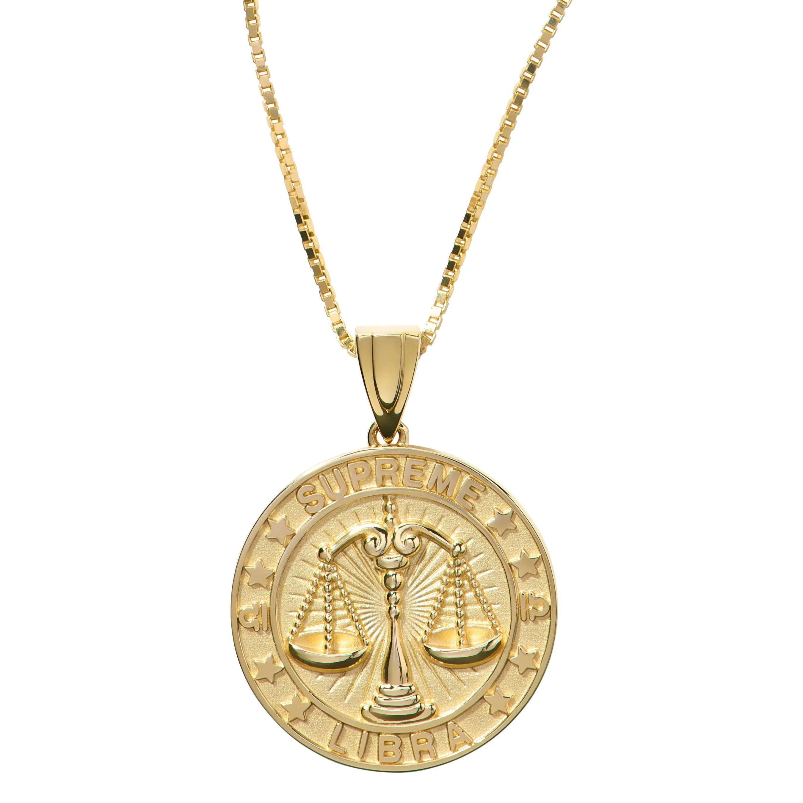Supreme®/Jacob&Co 14K Gold Zodiac Pendant view 13